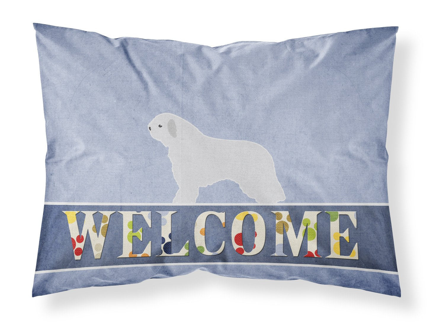 Spanish Water Dog Welcome Standard Pillowcase Lightweight Super Soft Easy Care Decorative Artwork Pillowcase, Standard