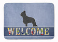 Briard Welcome Memory Foam Kitchen Mat Machine Washable Anti-Fatigue Cushion Comfort Bath or Kitchen Rug