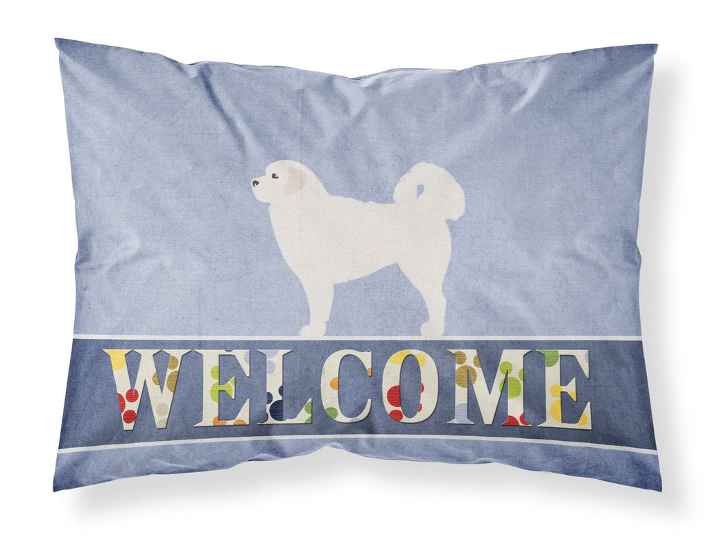 Polish Tatra Sheepdog Welcome Standard Pillowcase Lightweight Super Soft Easy Care Decorative Artwork Pillowcase, Standard