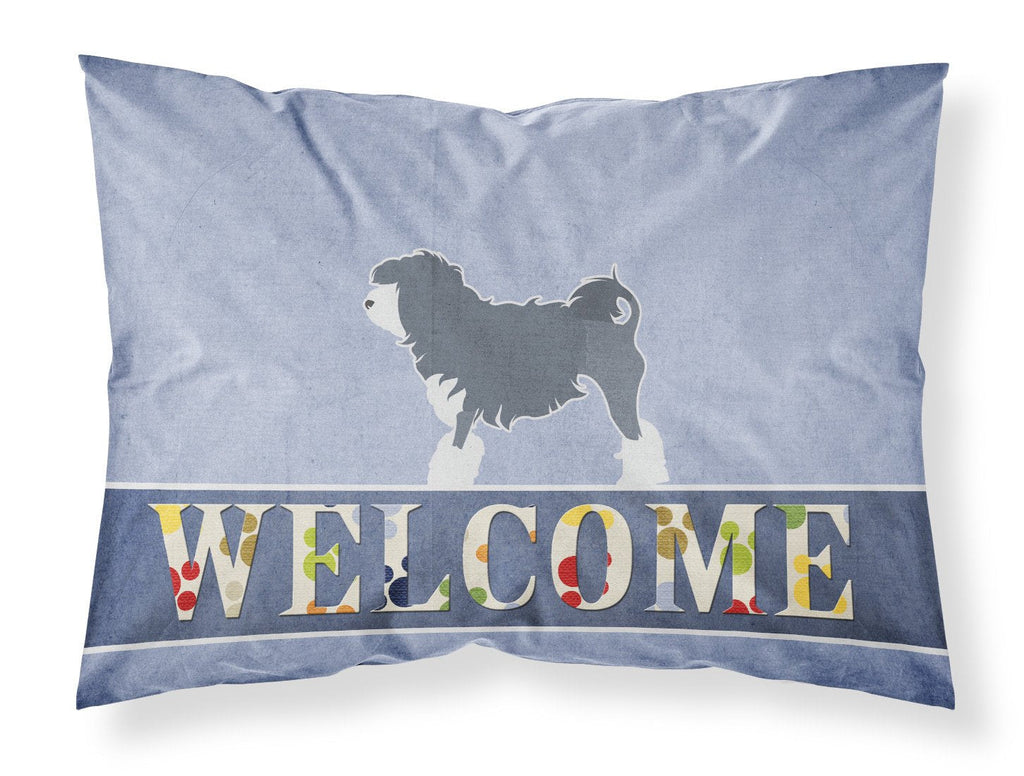 Lowchen Welcome Standard Pillowcase Lightweight Super Soft Easy Care Decorative Artwork Pillowcase, Standard