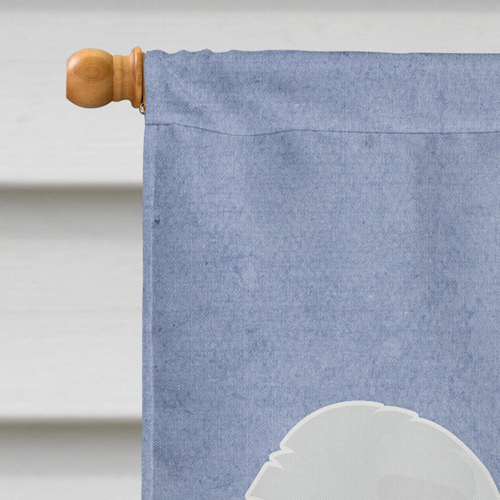 Maltese Welcome House Flag 28x40 Porch Sleeve Pole Decorative Outside Yard Banner Artwork Wall Hanging, Polyester