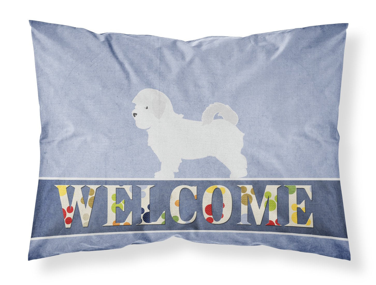 Maltese Welcome Standard Pillowcase Lightweight Super Soft Easy Care Decorative Artwork Pillowcase, Standard