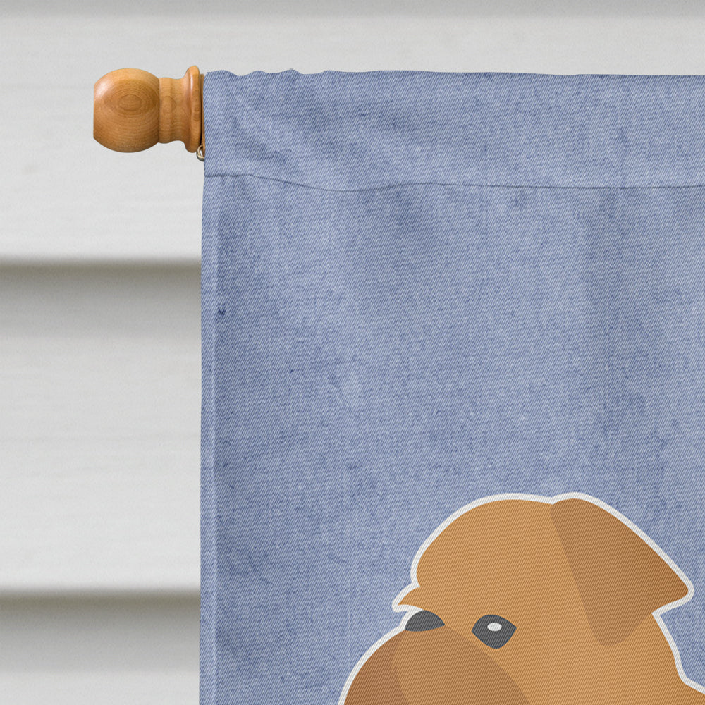 Brussels Griffon Welcome House Flag 28x40 Porch Sleeve Pole Decorative Outside Yard Banner Artwork Wall Hanging, Polyester