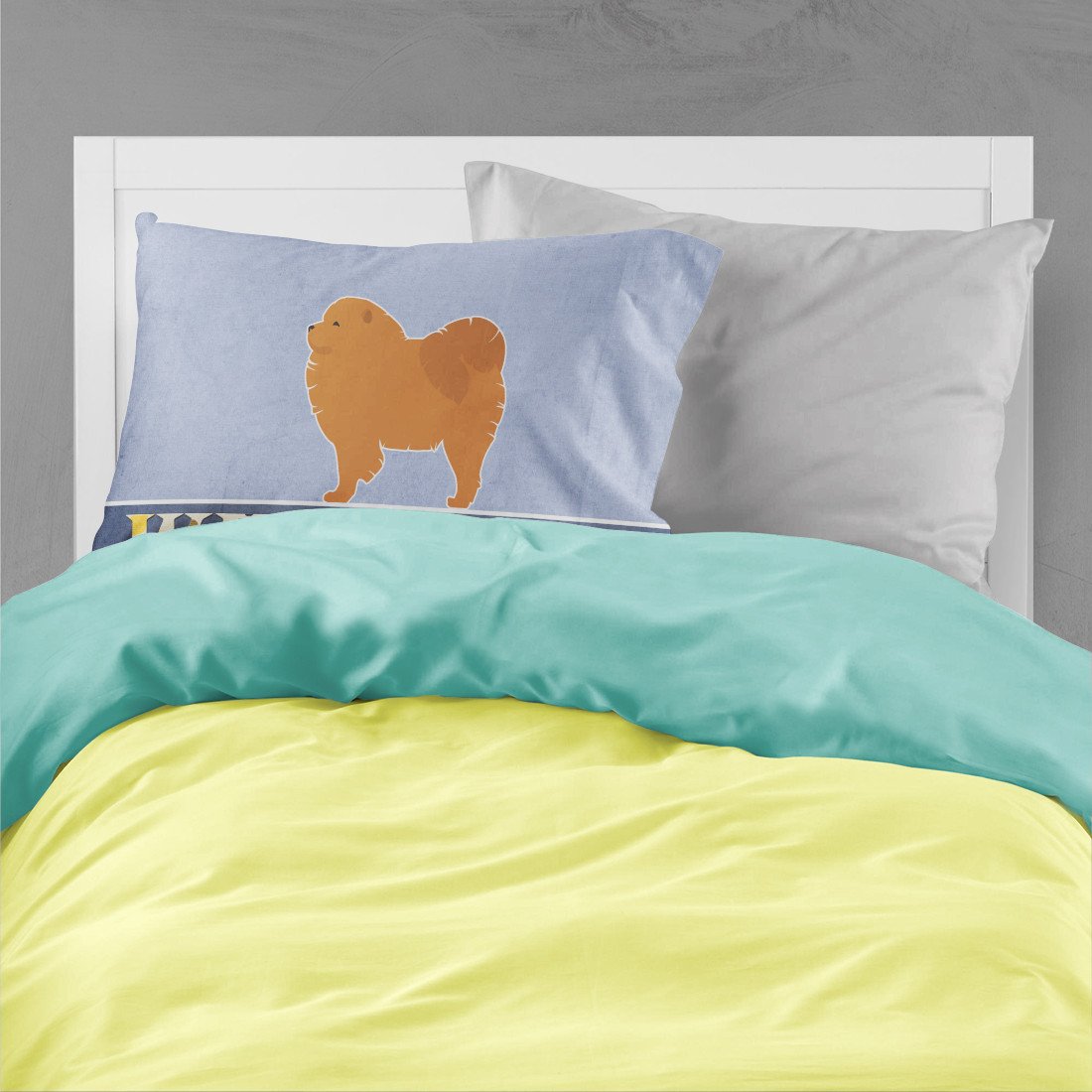 Chow Chow Welcome Standard Pillowcase Lightweight Super Soft Easy Care Decorative Artwork Pillowcase, Standard