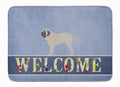 English Mastiff Welcome Memory Foam Kitchen Mat Machine Washable Anti-Fatigue Cushion Comfort Bath or Kitchen Rug