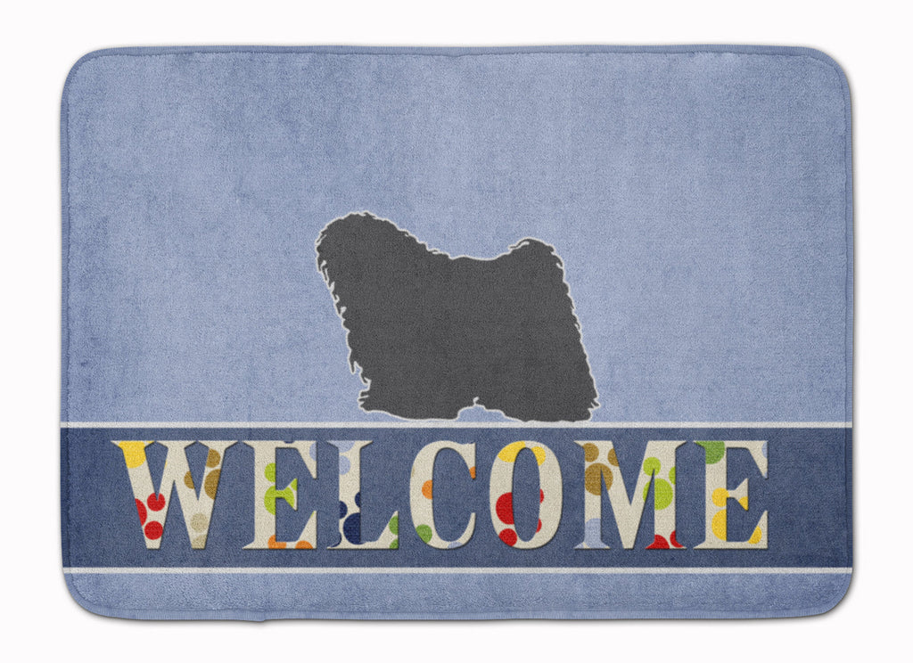 Puli Welcome Memory Foam Kitchen Mat Machine Washable Anti-Fatigue Cushion Comfort Bath or Kitchen Rug