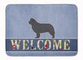 Newfoundland Welcome Memory Foam Kitchen Mat Machine Washable Anti-Fatigue Cushion Comfort Bath or Kitchen Rug