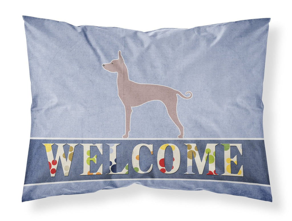 Dogo Argentino Welcome Standard Pillowcase Lightweight Super Soft Easy Care Decorative Artwork Pillowcase, Standard