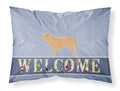 Dogue de Bordeaux Welcome Standard Pillowcase Lightweight Super Soft Easy Care Decorative Artwork Pillowcase, Standard