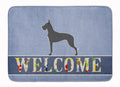 Great Dane Welcome Memory Foam Kitchen Mat Machine Washable Anti-Fatigue Cushion Comfort Bath or Kitchen Rug