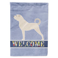 Anatolian Shepherd Welcome House Flag 28x40 Porch Sleeve Pole Decorative Outside Yard Banner Artwork Wall Hanging, Polyester