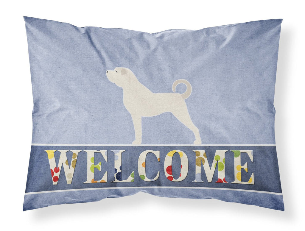 Anatolian Shepherd Welcome Standard Pillowcase Lightweight Super Soft Easy Care Decorative Artwork Pillowcase, Standard