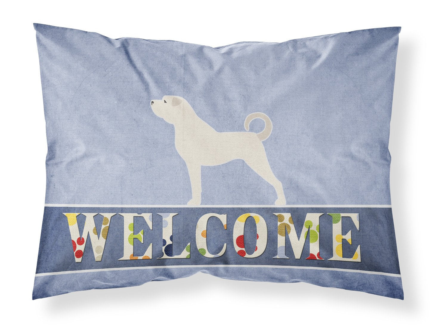 Anatolian Shepherd Welcome Standard Pillowcase Lightweight Super Soft Easy Care Decorative Artwork Pillowcase, Standard