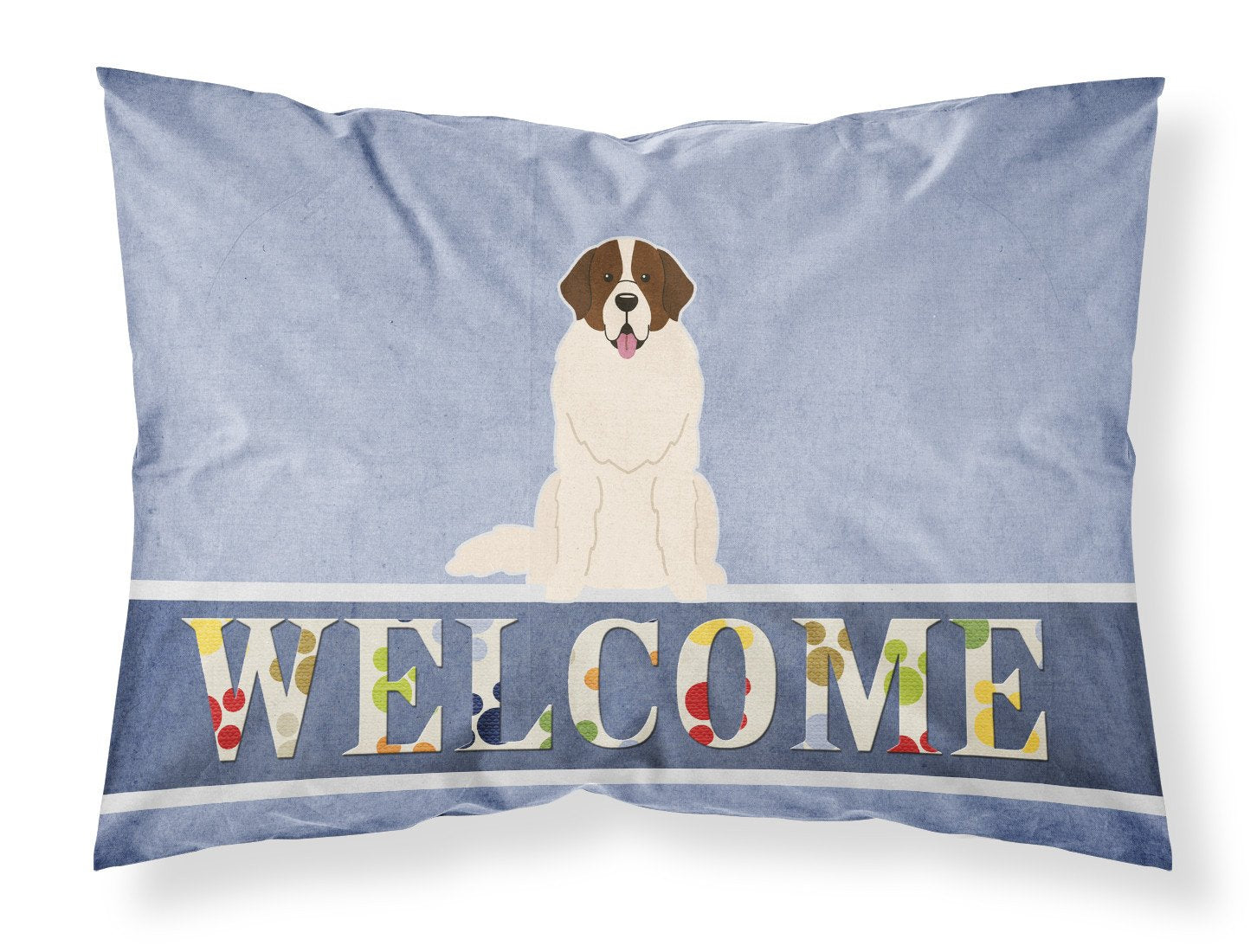 Moscow Watchdog Welcome Standard Pillowcase Lightweight Super Soft Easy Care Decorative Artwork Pillowcase, Standard
