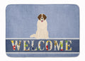 Moscow Watchdog Welcome Memory Foam Kitchen Mat Machine Washable Anti-Fatigue Cushion Comfort Bath or Kitchen Rug