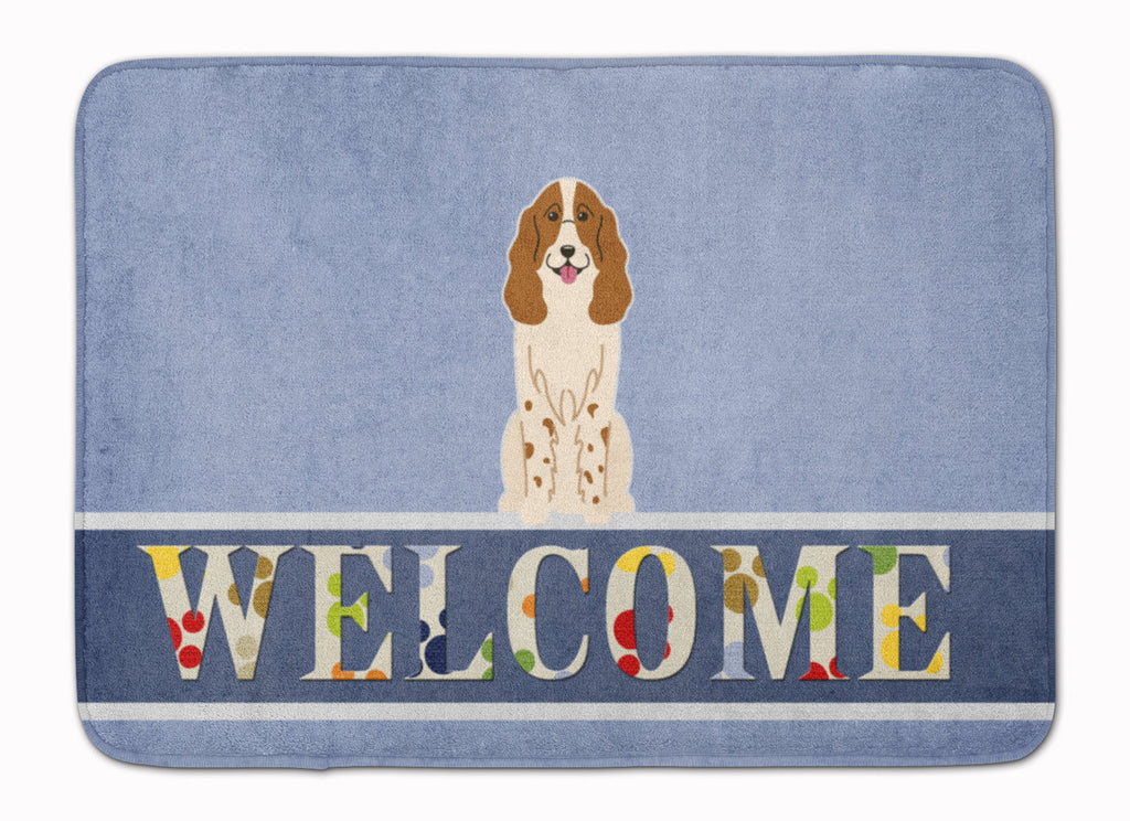 Russian Spaniel Welcome Memory Foam Kitchen Mat Machine Washable Anti-Fatigue Cushion Comfort Bath or Kitchen Rug