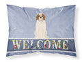 Saint Bernard Welcome Standard Pillowcase Lightweight Super Soft Easy Care Decorative Artwork Pillowcase, Standard