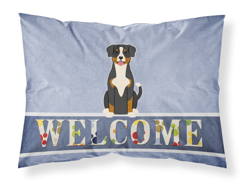 Entlebucher Welcome Standard Pillowcase Lightweight Super Soft Easy Care Decorative Artwork Pillowcase, Standard