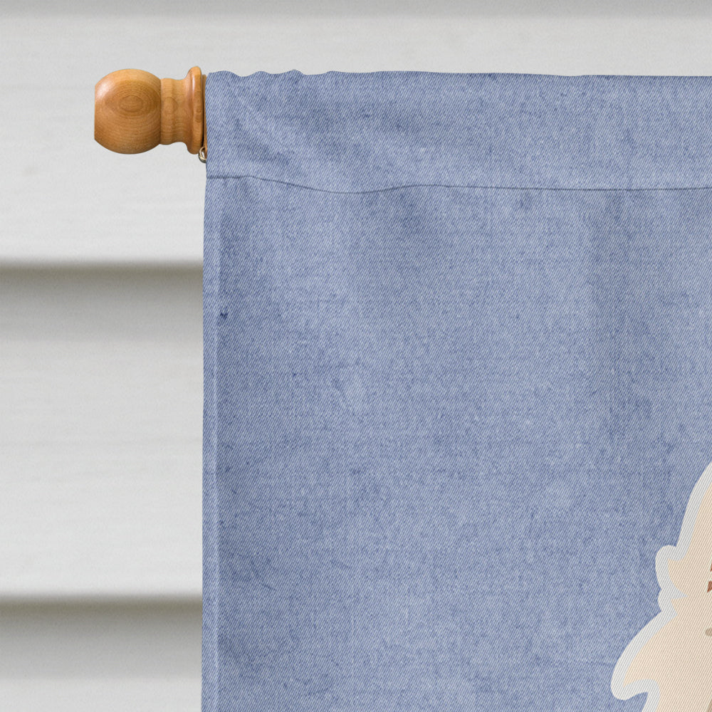 Westie Welcome House Flag 28x40 Porch Sleeve Pole Decorative Outside Yard Banner Artwork Wall Hanging, Polyester