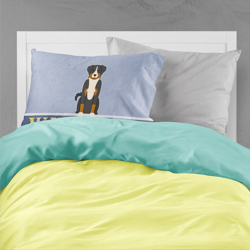 Appenzeller Sennenhund Welcome Standard Pillowcase Lightweight Super Soft Easy Care Decorative Artwork Pillowcase, Standard
