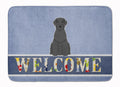 Giant Schnauzer Welcome Memory Foam Kitchen Mat Machine Washable Anti-Fatigue Cushion Comfort Bath or Kitchen Rug