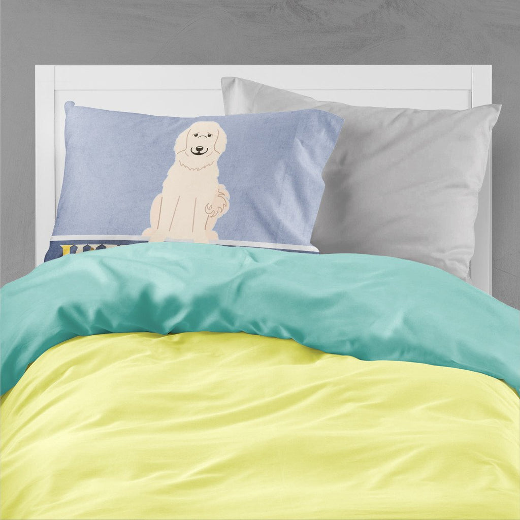 Great Pyrenese Welcome Standard Pillowcase Lightweight Super Soft Easy Care Decorative Artwork Pillowcase, Standard