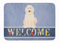 Great Pyrenese Welcome Memory Foam Kitchen Mat Machine Washable Anti-Fatigue Cushion Comfort Bath or Kitchen Rug