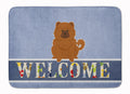 Chow Chow Red Welcome Memory Foam Kitchen Mat Machine Washable Anti-Fatigue Cushion Comfort Bath or Kitchen Rug
