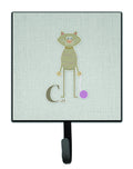 Alphabet C for Cat Leash or Key Holder Wall Hooks, Key Hooks Holder, Coat Rack Wall Mount, Coat Hooks, Hooks for Hanging Keys, Towels, Aprons, Leashes