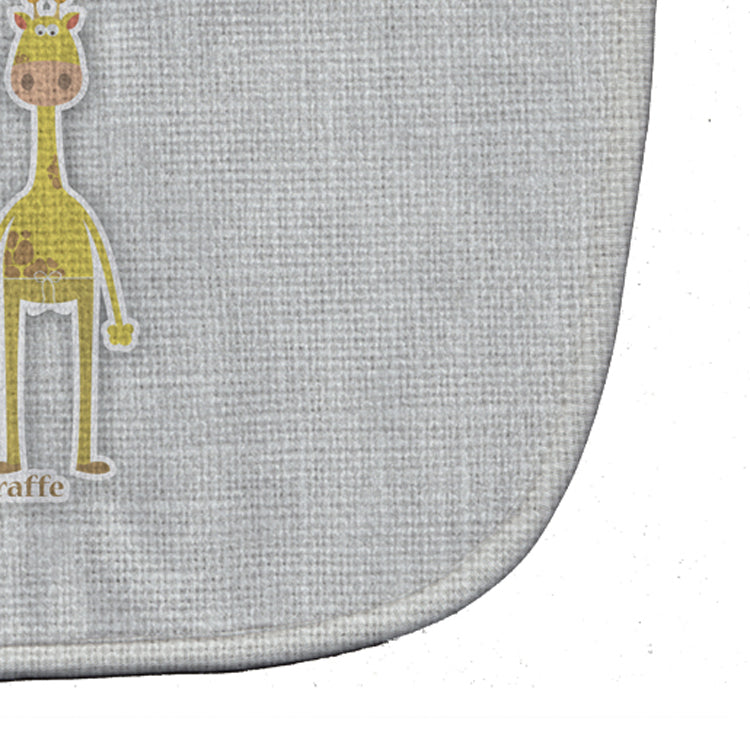 Alphabet G for Giraffe Baby Bib Easy-Clean Baby Bib Baby Feeding Accessory Baby Mealtime Essential, 10 x 13, Multicolor