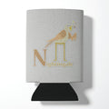 Alphabet N for Nightingale Can or Bottle Hugger Cooler Sleeve for Standard 12 oz Cans, Insulated Foam Beer & Soda Can Hugger Reusable