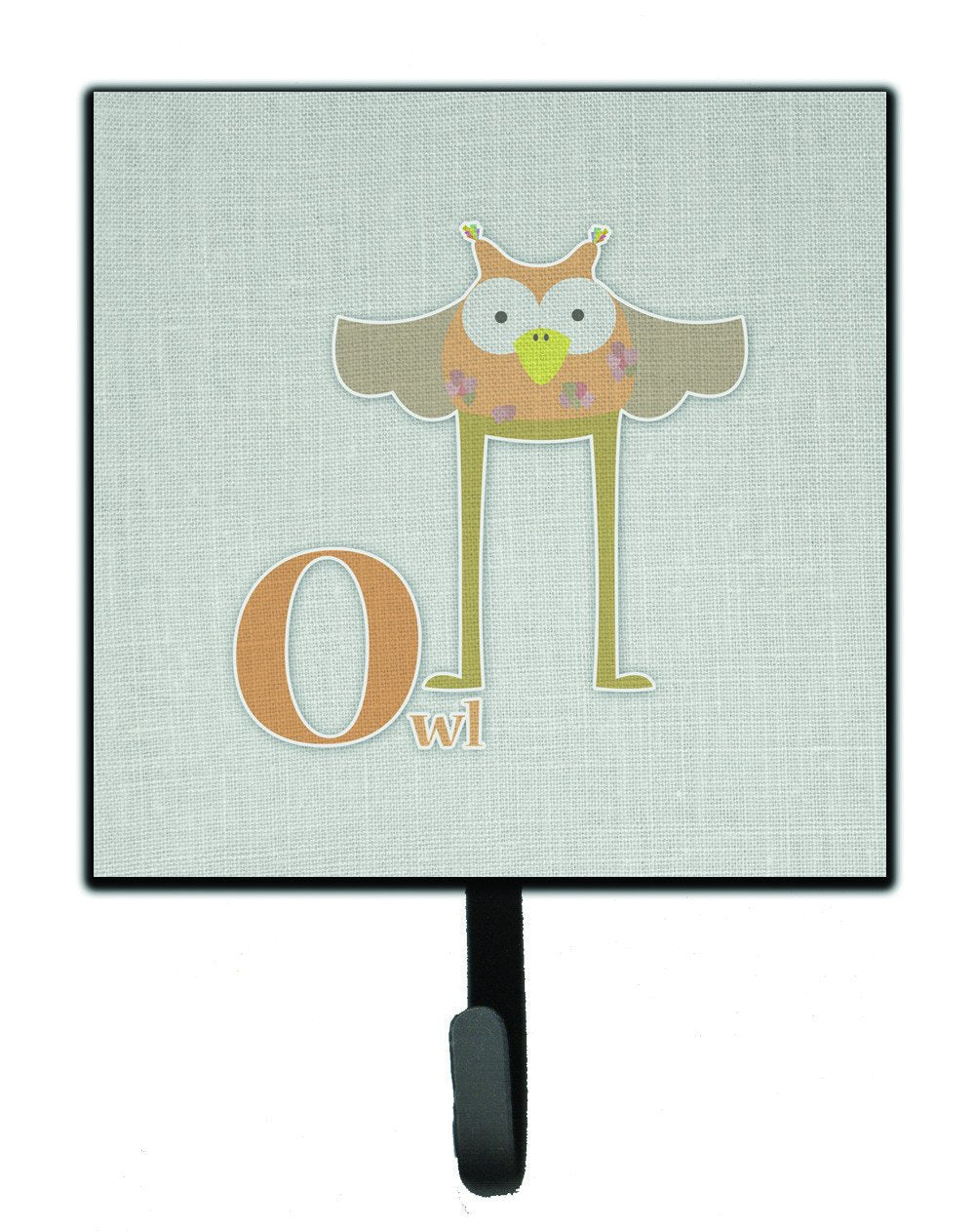 Alphabet O for Owl Leash or Key Holder Wall Hooks, Key Hooks Holder, Coat Rack Wall Mount, Coat Hooks, Hooks for Hanging Keys, Towels, Aprons, Leashes