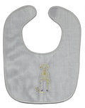 Alphabet S for Sheep Baby Bib Easy-Clean Baby Bib Baby Feeding Accessory Baby Mealtime Essential, 10 x 13, Multicolor