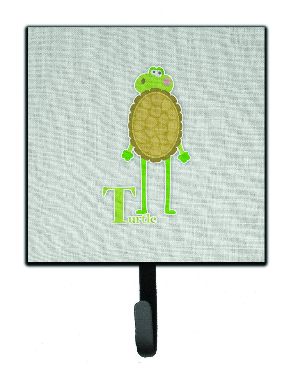 Alphabet T for Turtle Leash or Key Holder Wall Hooks, Key Hooks Holder, Coat Rack Wall Mount, Coat Hooks, Hooks for Hanging Keys, Towels, Aprons, Leashes