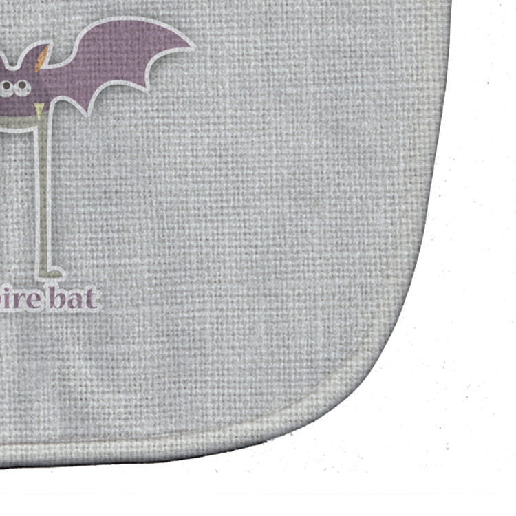 Alphabet V for Vampire Bat Baby Bib Easy-Clean Baby Bib Baby Feeding Accessory Baby Mealtime Essential, 10 x 13, Multicolor