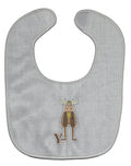 Alphabet Y for Yak Baby Bib Easy-Clean Baby Bib Baby Feeding Accessory Baby Mealtime Essential, 10 x 13, Multicolor