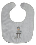 Alphabet Z for Zebra Baby Bib Easy-Clean Baby Bib Baby Feeding Accessory Baby Mealtime Essential, 10 x 13, Multicolor