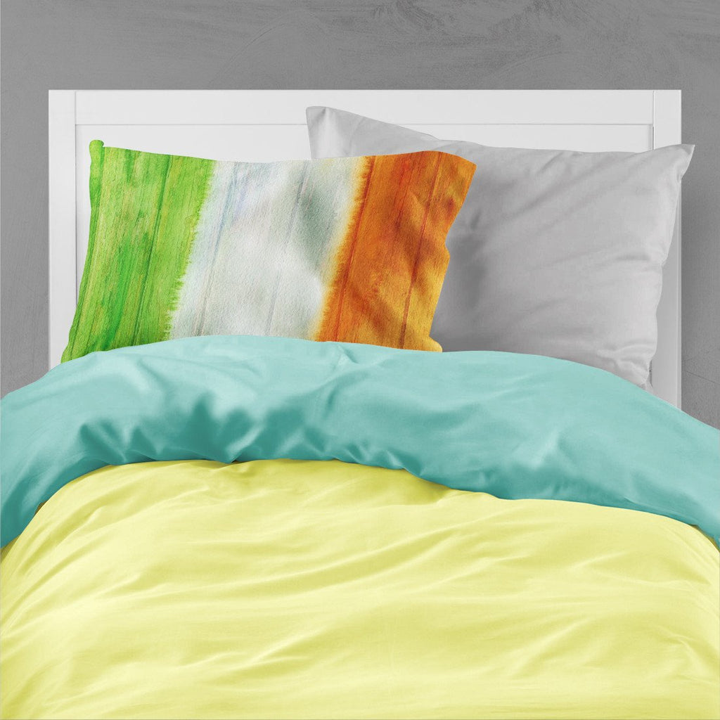 Irish Flag on Wood Standard Pillowcase Lightweight Super Soft Easy Care Decorative Artwork Pillowcase, Standard