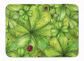 Shamrocks and Lady bugs Memory Foam Kitchen Mat Machine Washable Anti-Fatigue Cushion Comfort Bath or Kitchen Rug