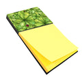 Shamrocks and Lady bugs Watercolor Sticky Note Holder Refillable Dispenser Desk Accessory 3x3 Pad Gift