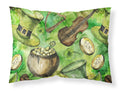 Luck of the Irish Standard Pillowcase Lightweight Super Soft Easy Care Decorative Artwork Pillowcase, Standard