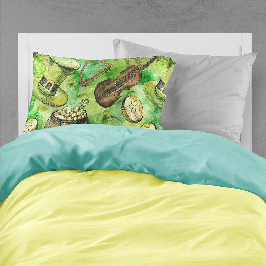Luck of the Irish Standard Pillowcase Lightweight Super Soft Easy Care Decorative Artwork Pillowcase, Standard