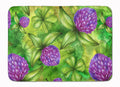 Shamrocks in Bloom Memory Foam Kitchen Mat Machine Washable Anti-Fatigue Cushion Comfort Bath or Kitchen Rug