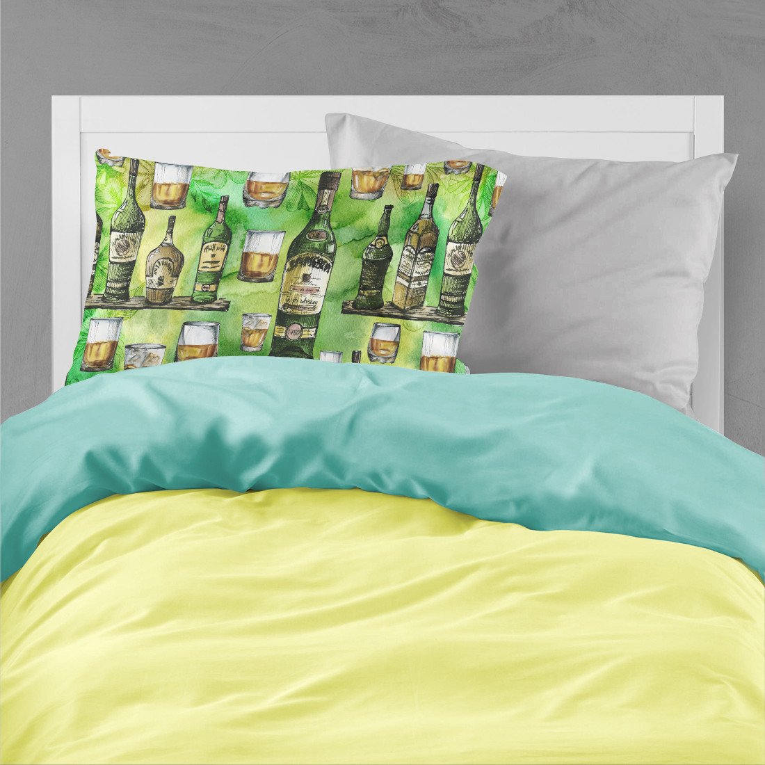 Irish Whiskey Standard Pillowcase Lightweight Super Soft Easy Care Decorative Artwork Pillowcase, Standard
