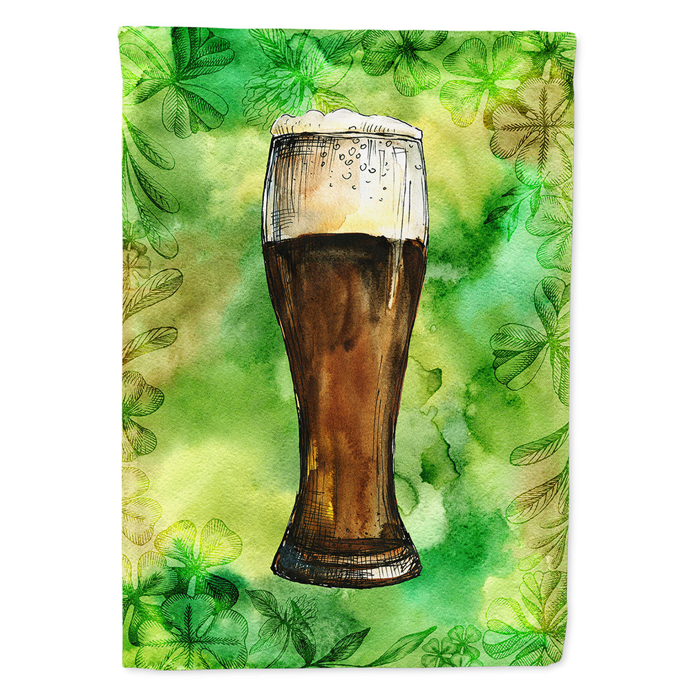 Irish Beer Dark House Flag 28x40 Porch Sleeve Pole Decorative Outside Yard Banner Artwork Wall Hanging, Polyester