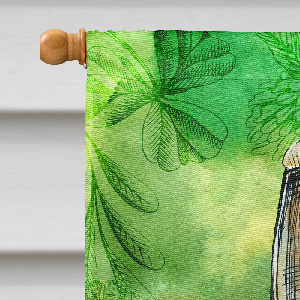 Irish Beer Dark House Flag 28x40 Porch Sleeve Pole Decorative Outside Yard Banner Artwork Wall Hanging, Polyester