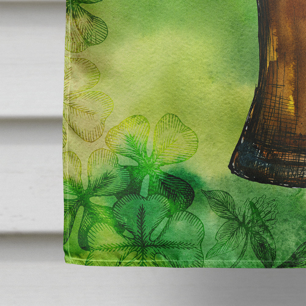 Irish Beer Dark House Flag 28x40 Porch Sleeve Pole Decorative Outside Yard Banner Artwork Wall Hanging, Polyester