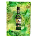 Irish Whiskey Bottle House Flag 28x40 Porch Sleeve Pole Decorative Outside Yard Banner Artwork Wall Hanging, Polyester
