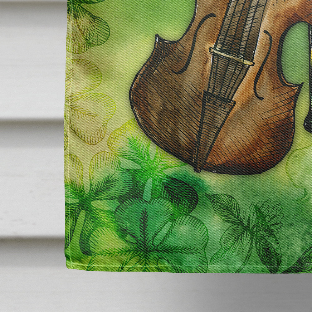 Irish Whiskey and Music House Flag 28x40 Porch Sleeve Pole Decorative Outside Yard Banner Artwork Wall Hanging, Polyester