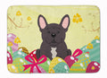 Easter Eggs French Bulldog Brindle Memory Foam Kitchen Mat Machine Washable Anti-Fatigue Cushion Comfort Bath or Kitchen Rug